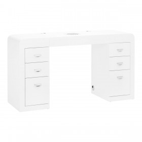 Manicure table SONIA 314 with fan, white